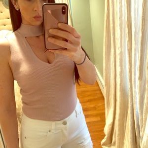 Express Cut -Out Sweater Top